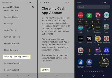 delete cardcash account.